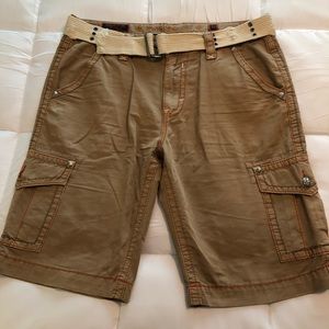 Rock Revival Cargo Shorts, Size 36